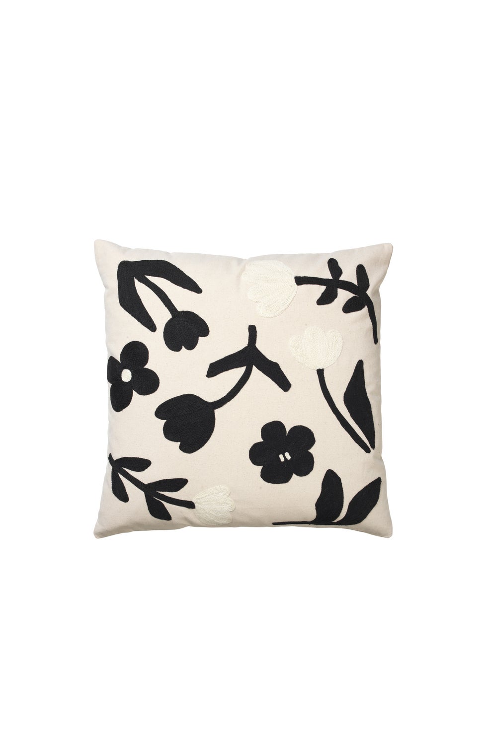 BROSTE Cushion Cover Rosita - Black/Natural 50*50*