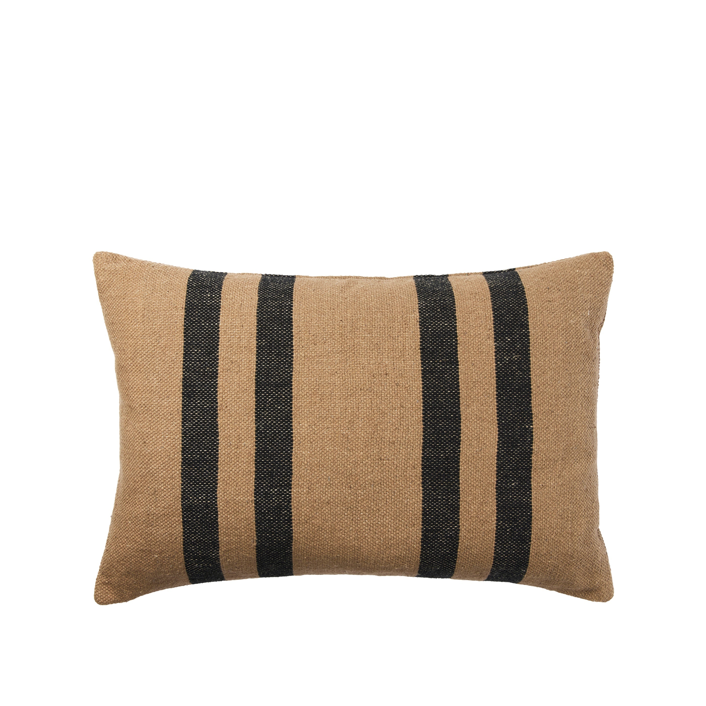BROSTE Cushion Cover Sigrun - Brown Kelp/Black 40*60