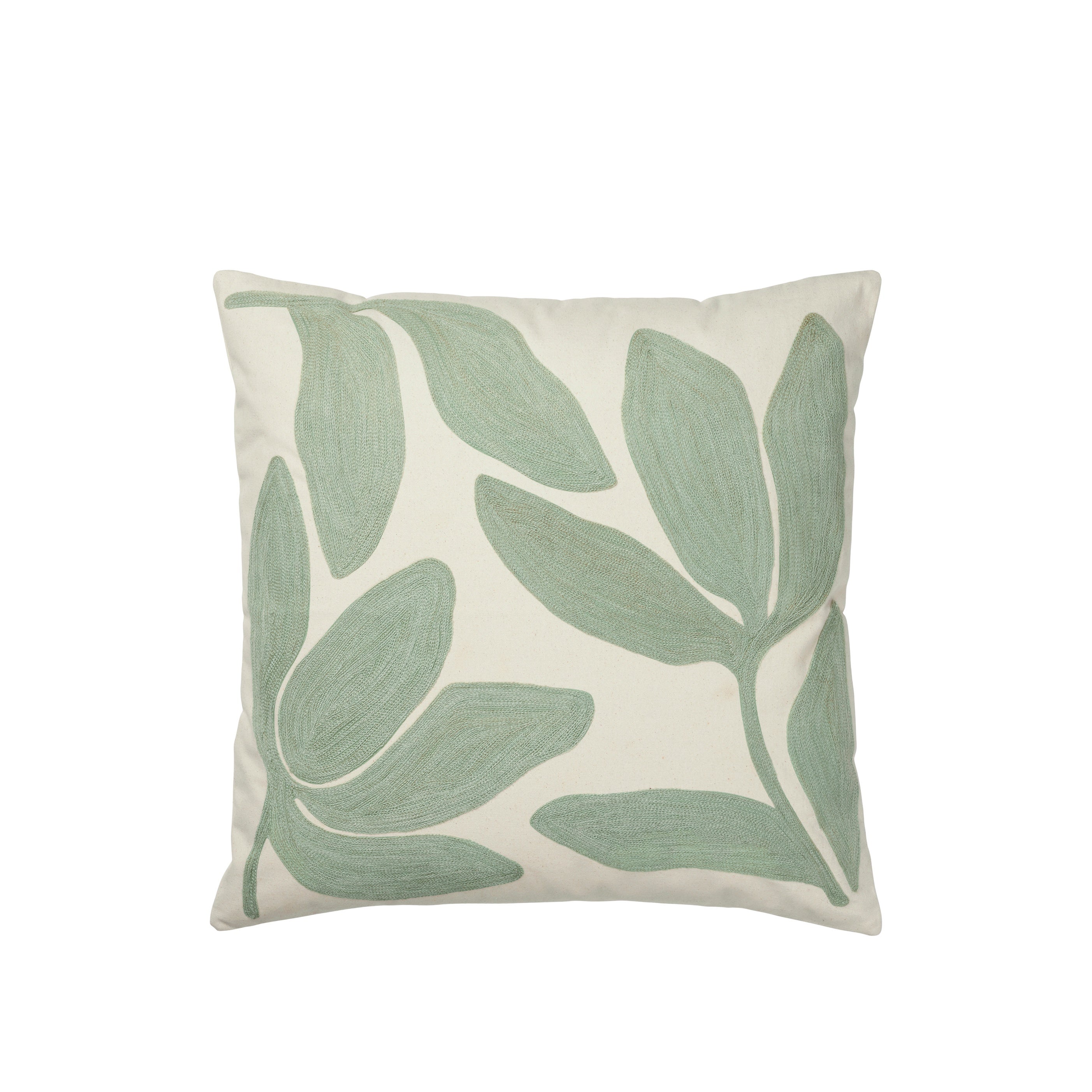 BROSTE Cushion Cover Herbert - Sage Green/Natural 50*50