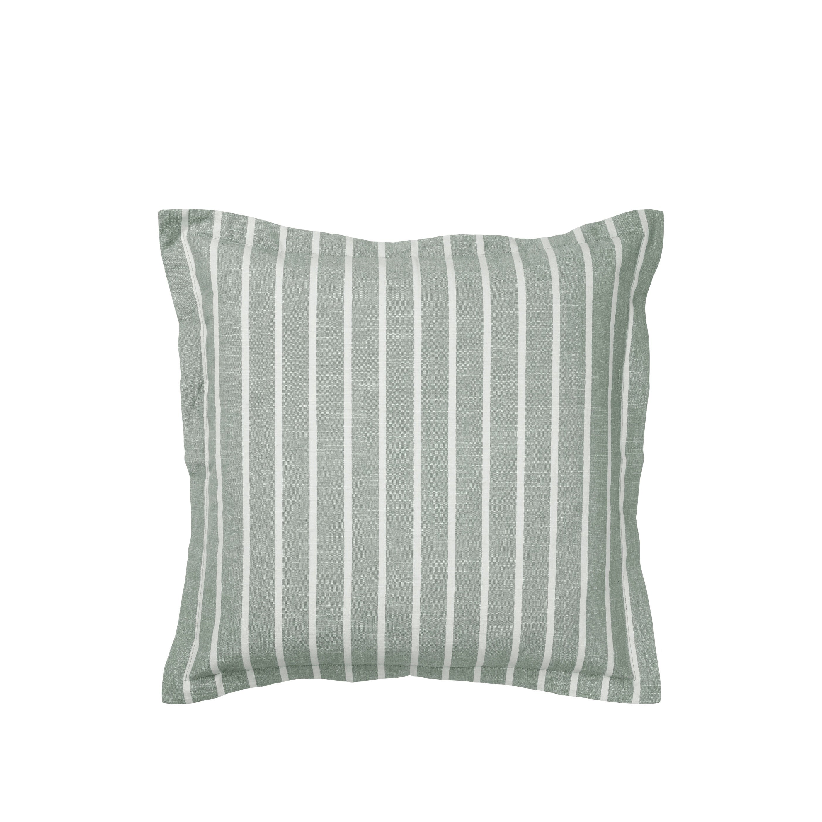 BROSTE Cushion Cover Marta - Agave Green/Light Beige 50*50