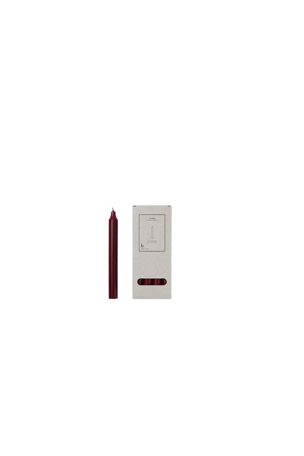 BROSTE Candle Taper S/8 H200 - Burgundy