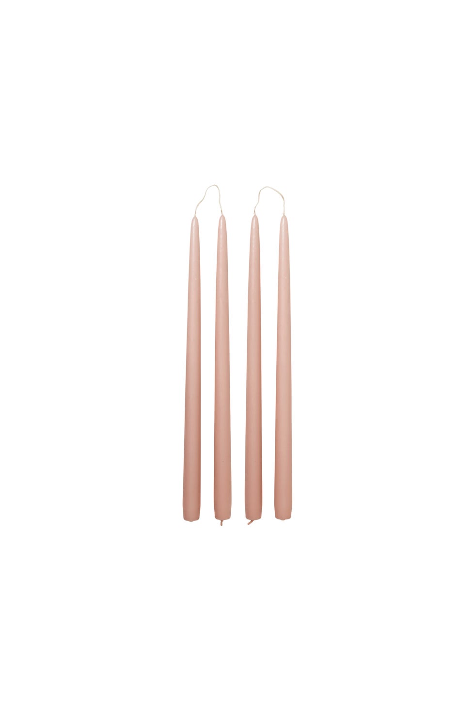BROSTE Candle Taper S/4 H380 - Peach Pink*