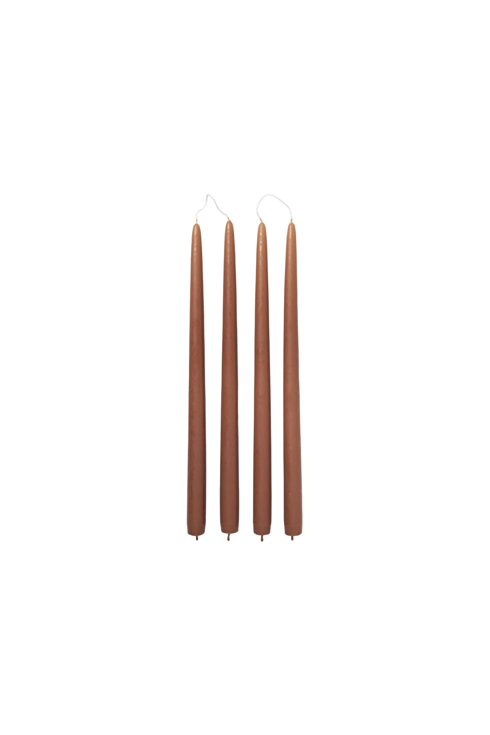 BROSTE Candle Taper S/4 H380 - Terracotta