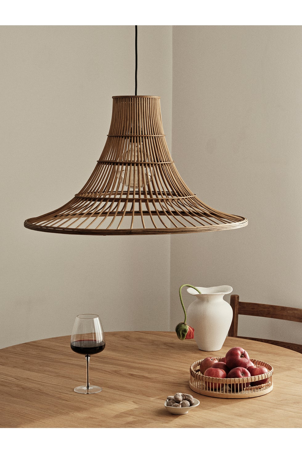BROSTE Lighting Ciba Lightshade - Natural Brown