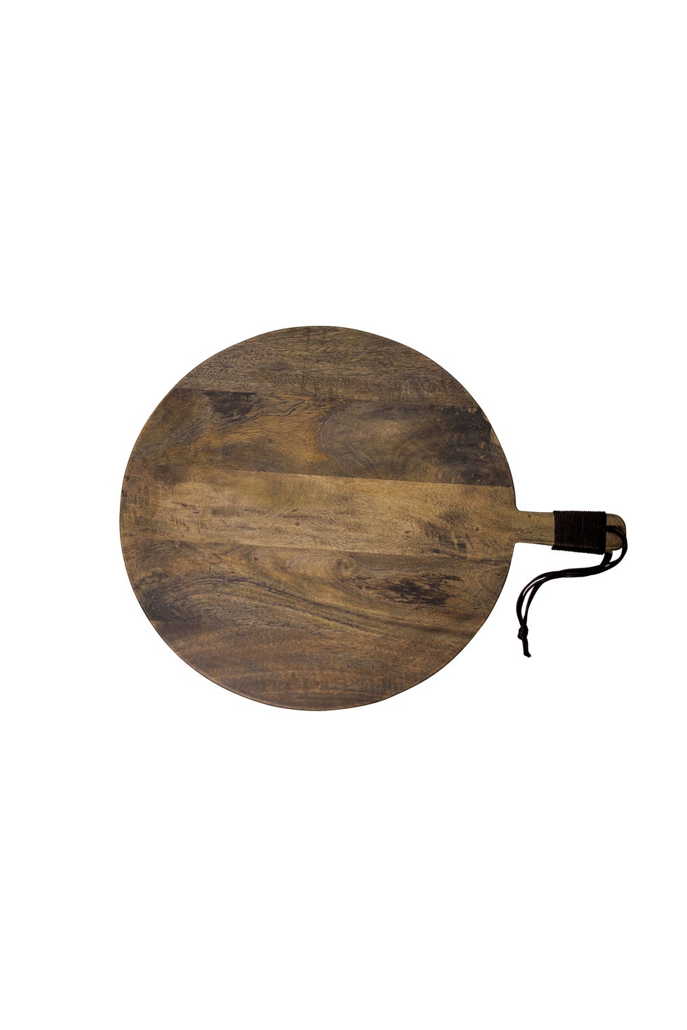 Round Board w/Handle - Grey Wash