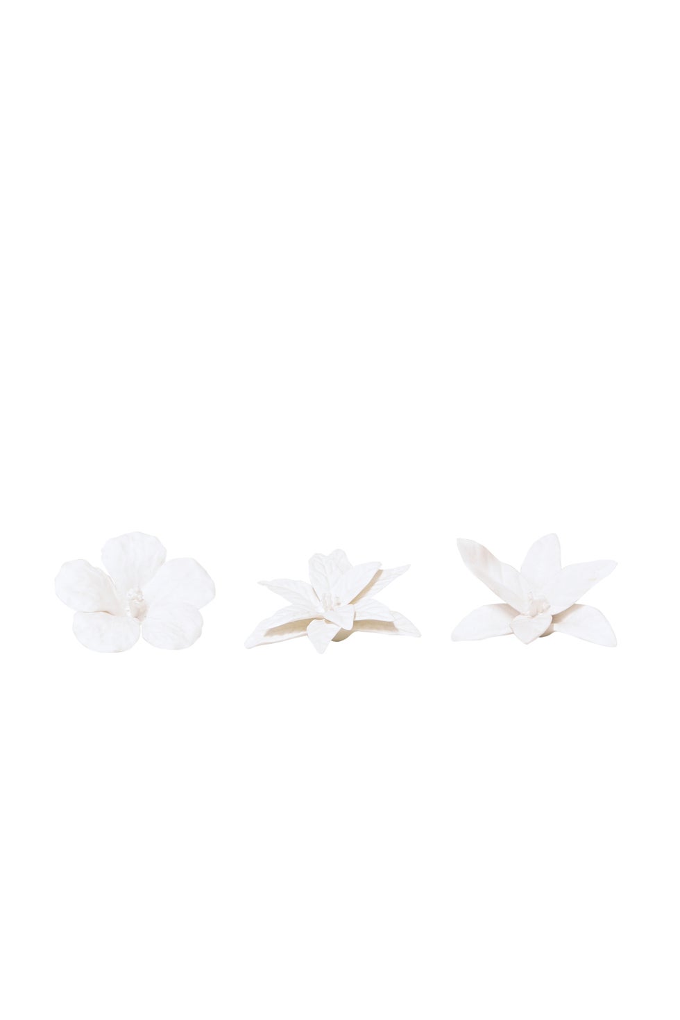 Flower Collection S/6 - White