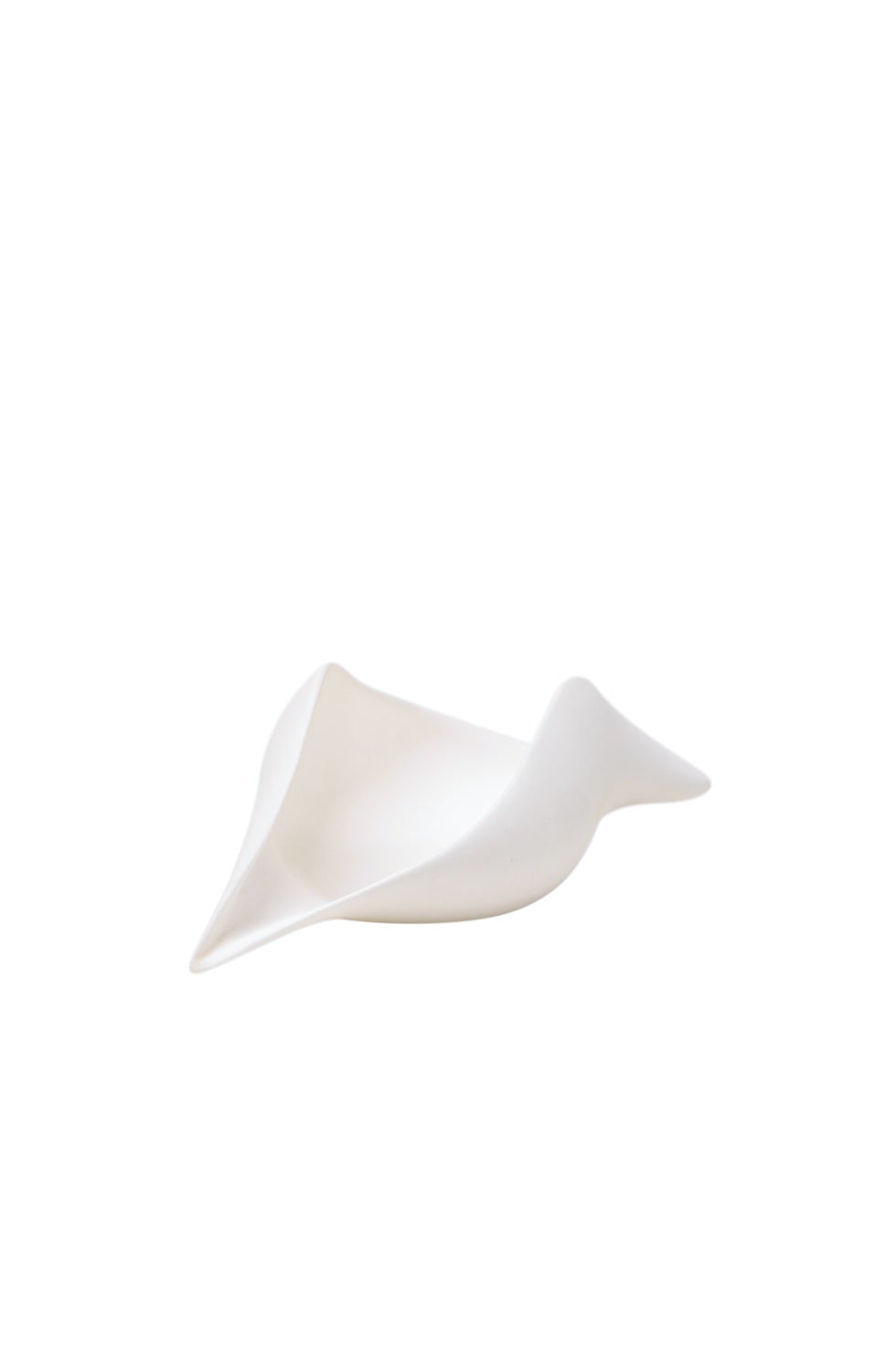 Folded Leaf Small - White