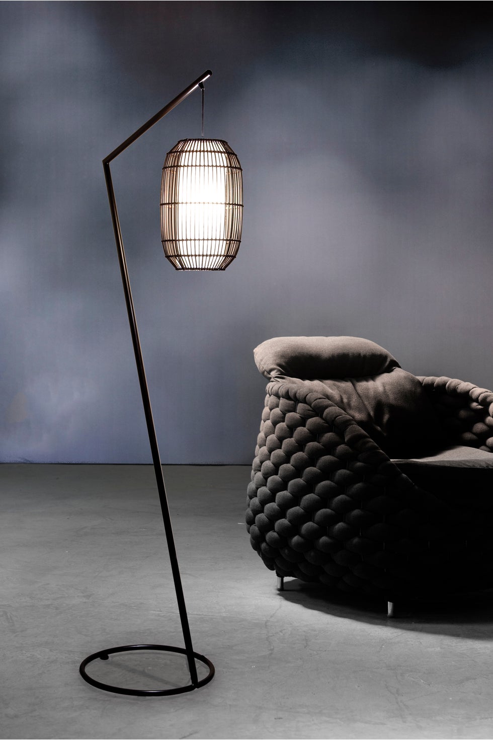 COBONPUE Kai Z Floor Lamp - Brown