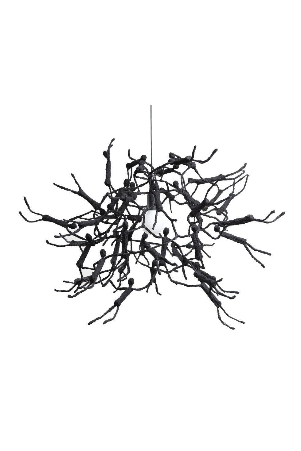 COBONPUE Little People Round Hanging Lamp - Black