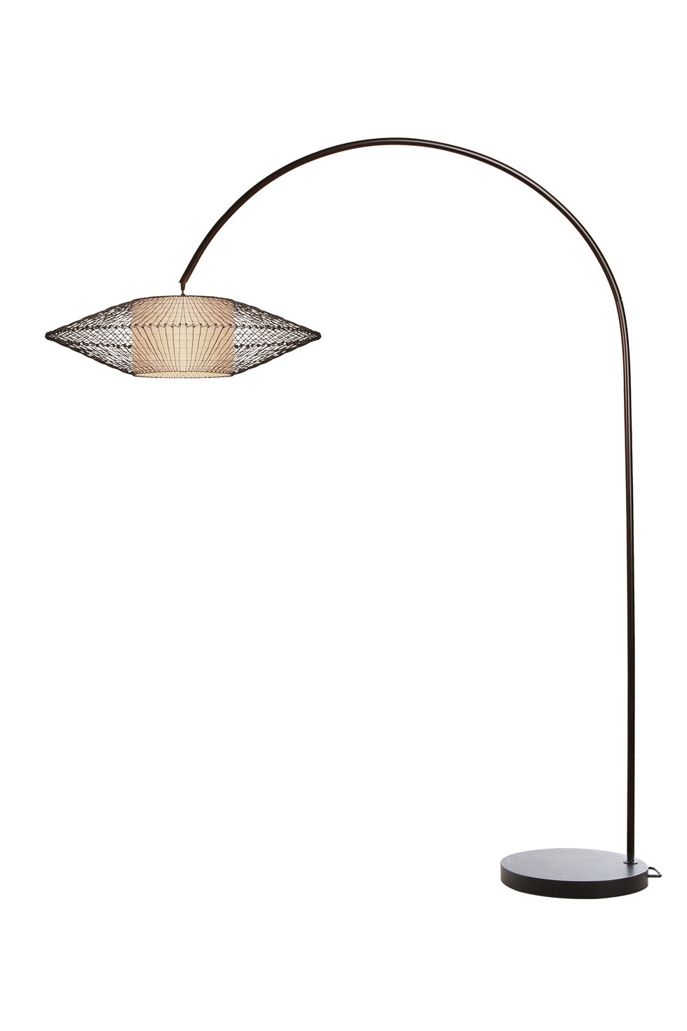COBONPUE Kai Arc Floor Lamp - Brown