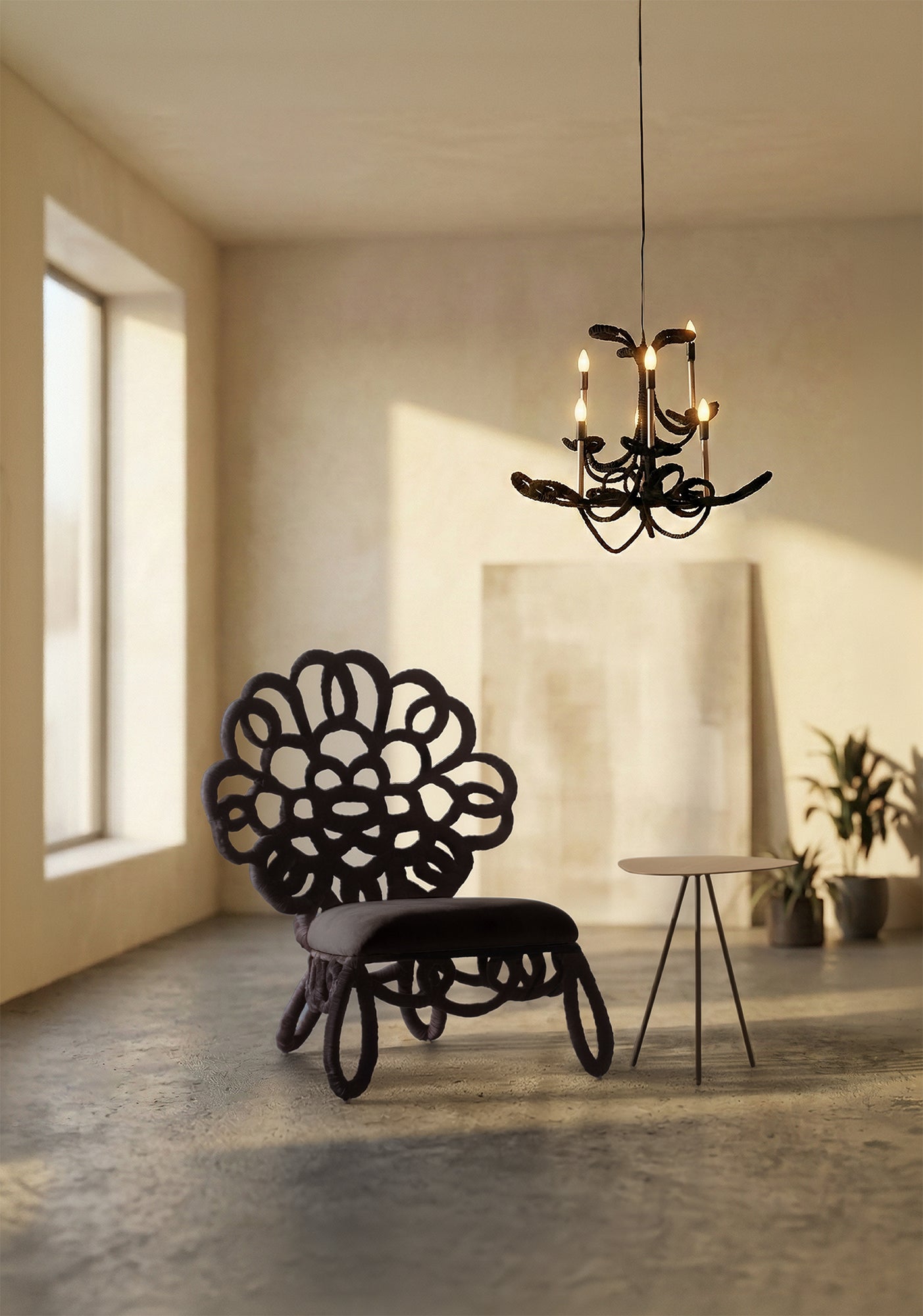 COBONPUE Samba Chandelier Small - Black