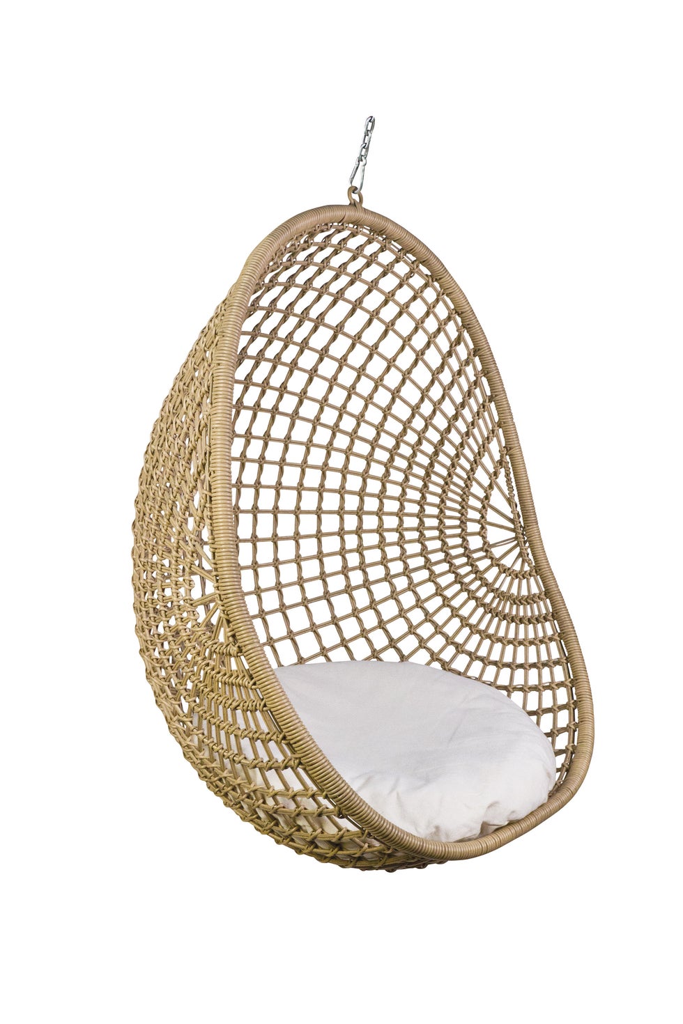 CHECK POD Chair Outdoor - Natural w/Seat Cushion