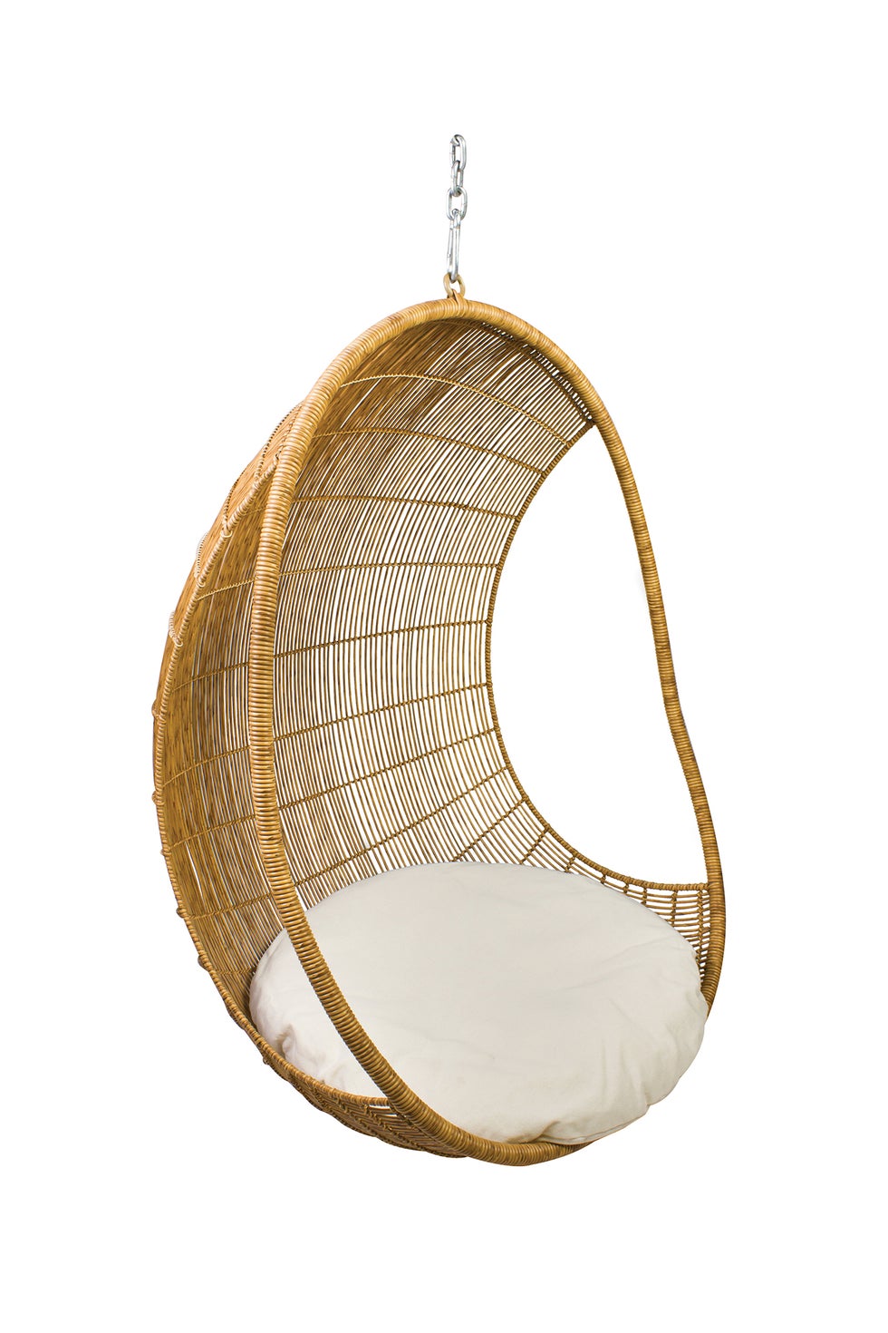 Open Side POD Chair Outdoor - Natural w/Seat Cushion