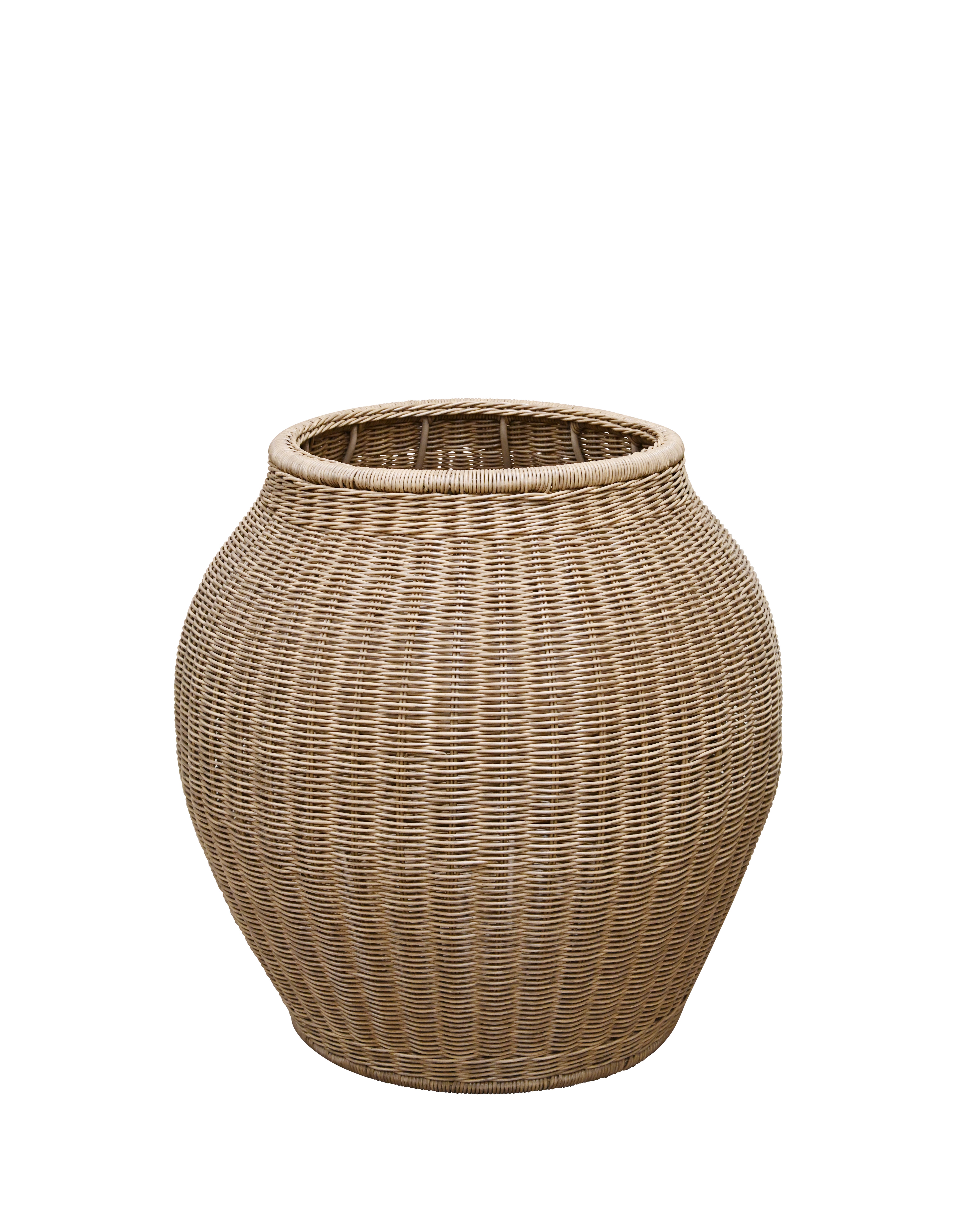Hale Outdoor Large Planter Basket - Natural