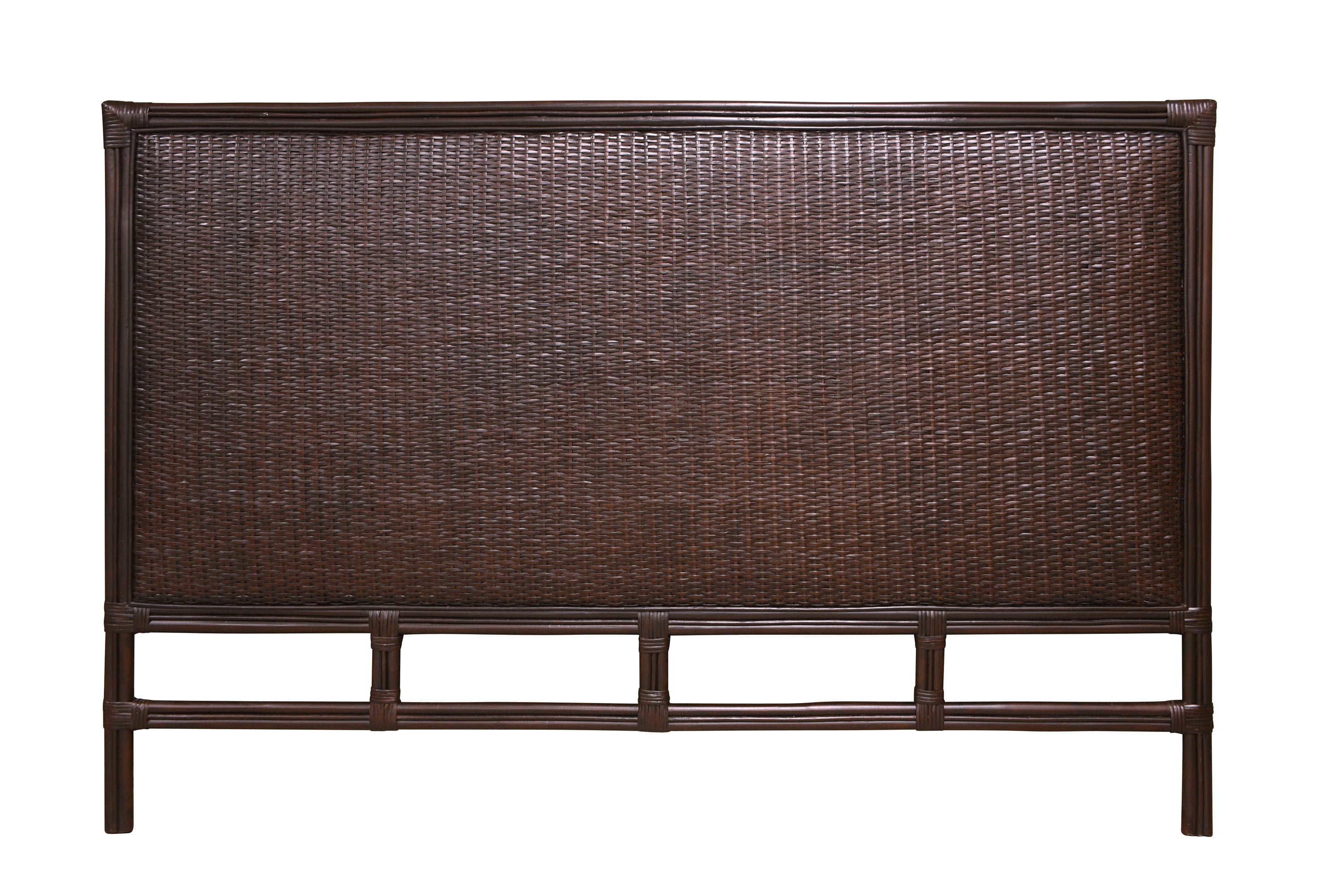 PLANTATION Amara Padded Bedhead King - Chocolate