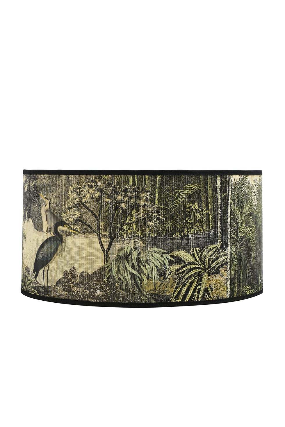 Bamboo Lightshade Muted Birds 60*30*