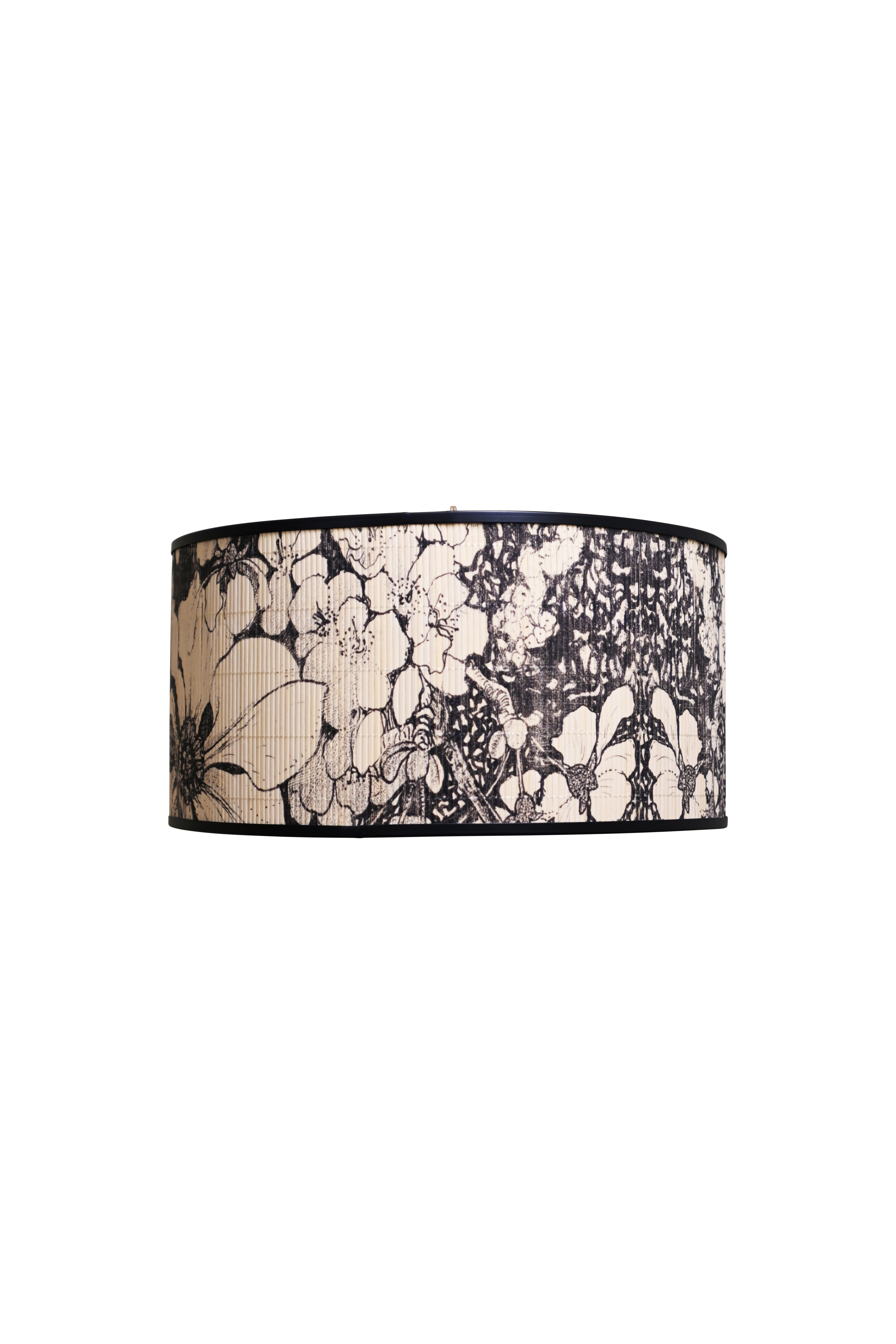 Bamboo Lightshade Flowers 50*25