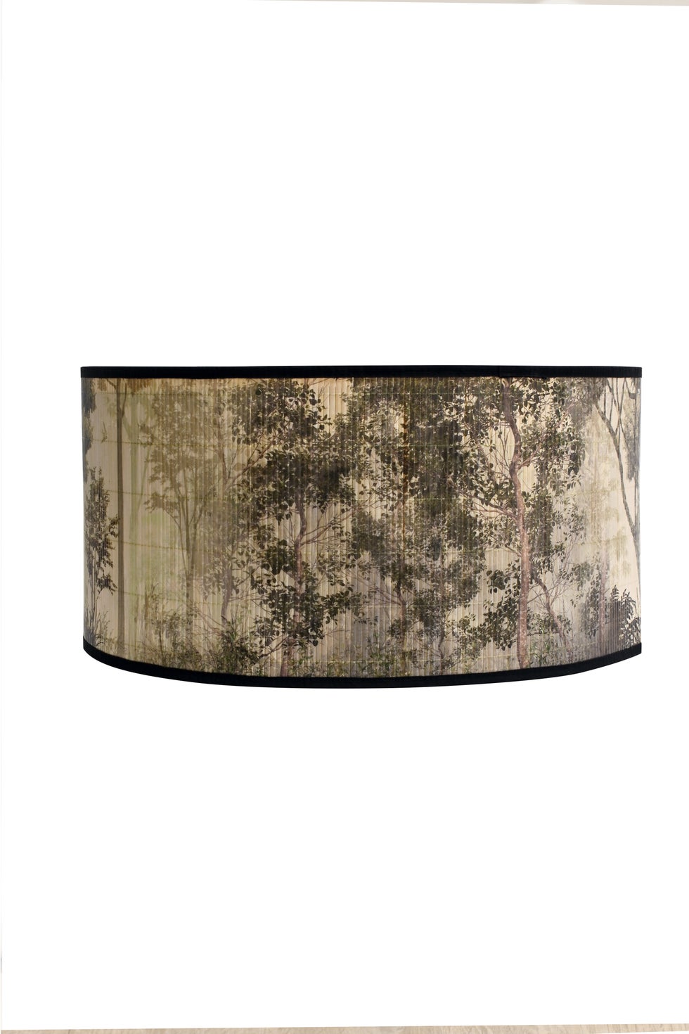 Bamboo Lightshade Green Trees 60*30