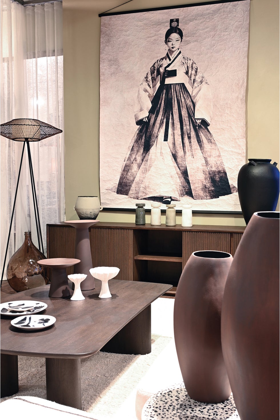 Hanging Paper Art - Lady Grace