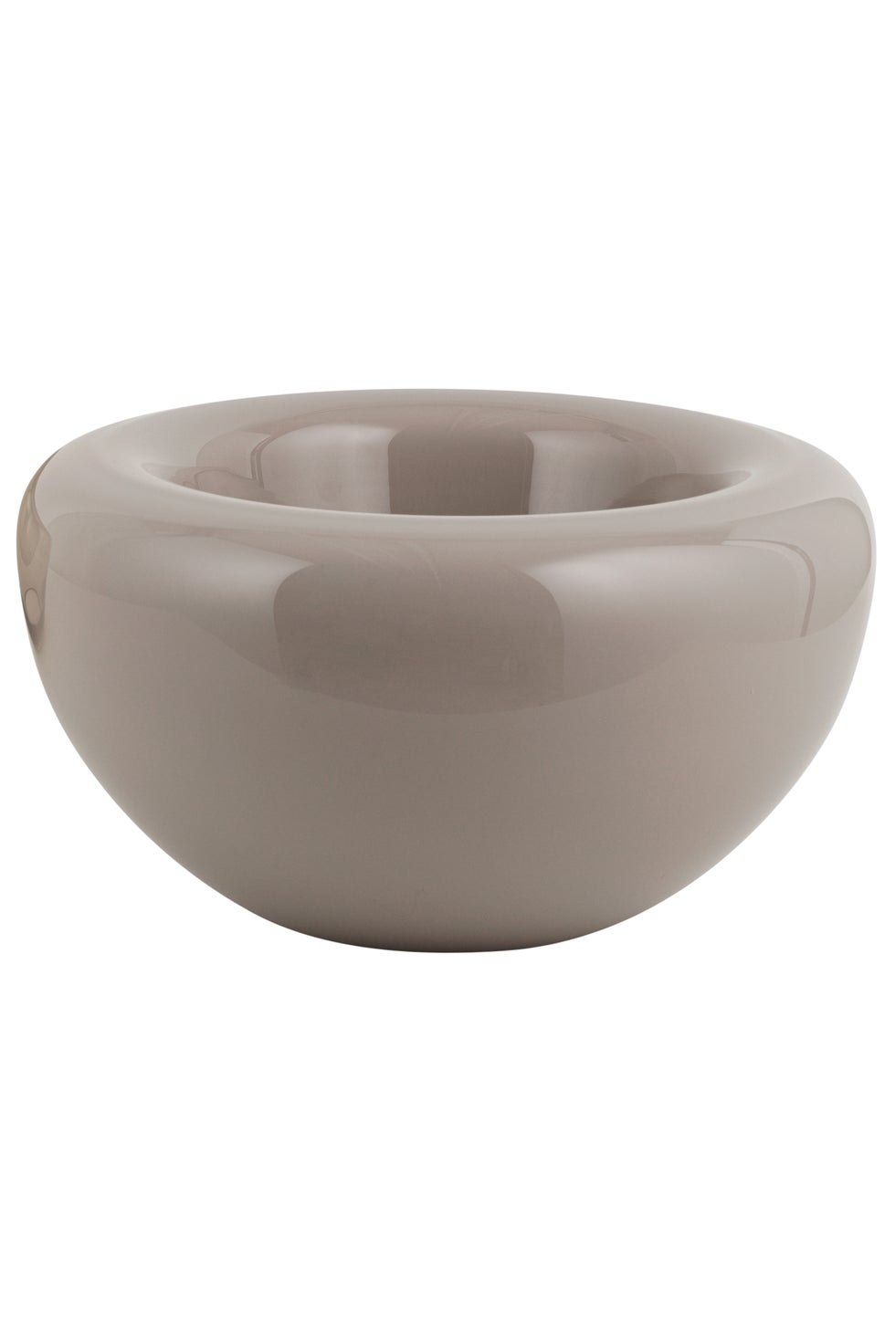 KRISTINA DAM Opal Glass Bowl Large - Beige