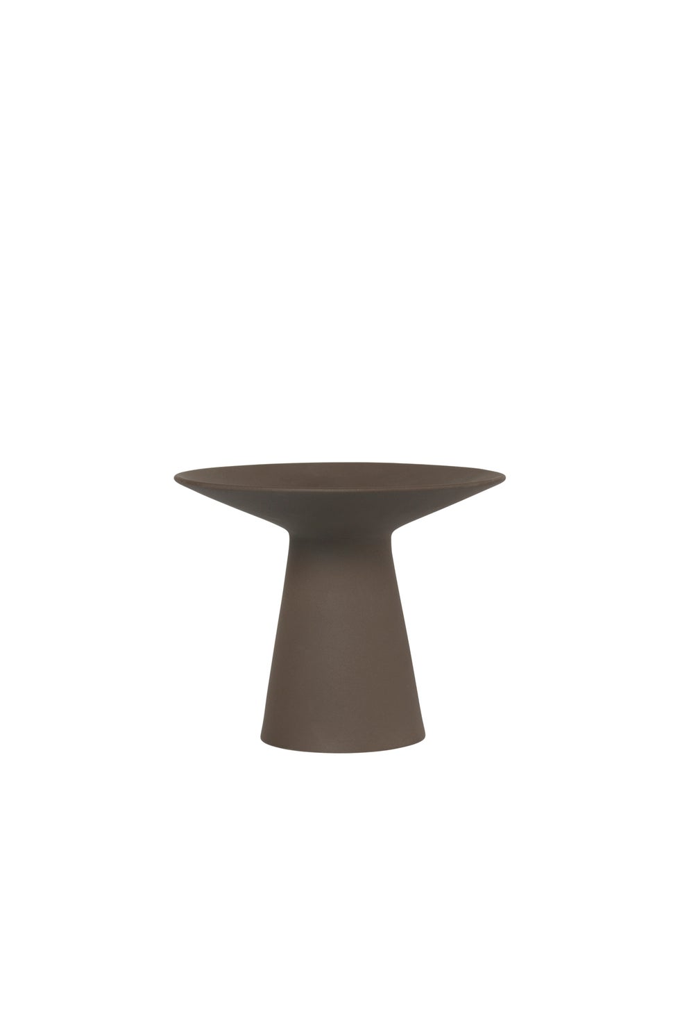 KRISTINA DAM Collar Vase Small - Dark Brown Englobe