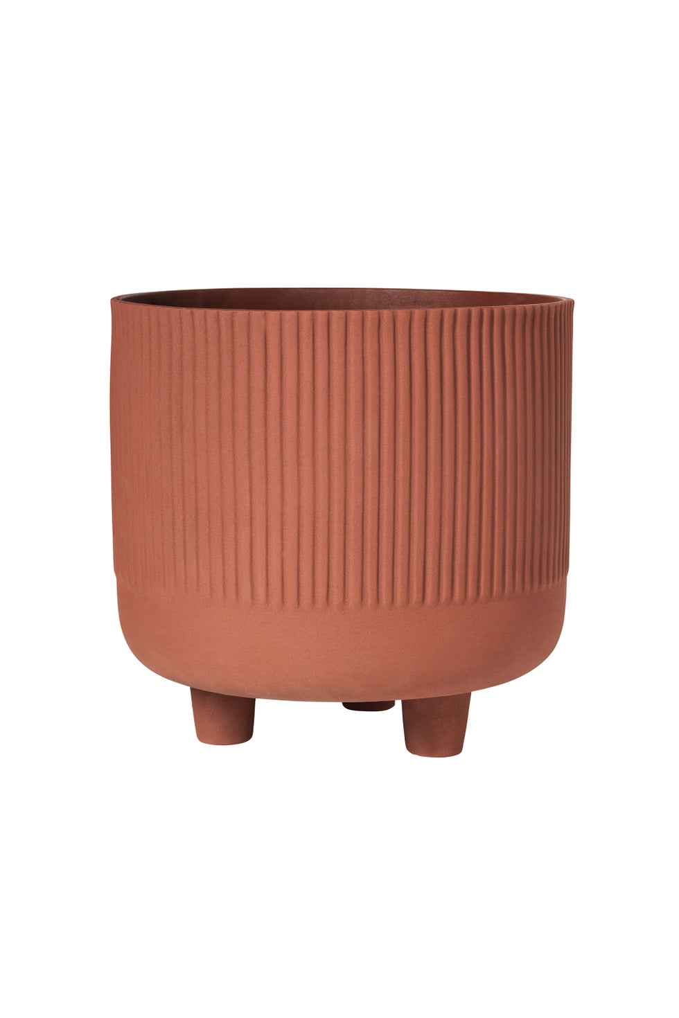 KRISTINA DAM Three Legged Bowl XLarge - Red Engobe*