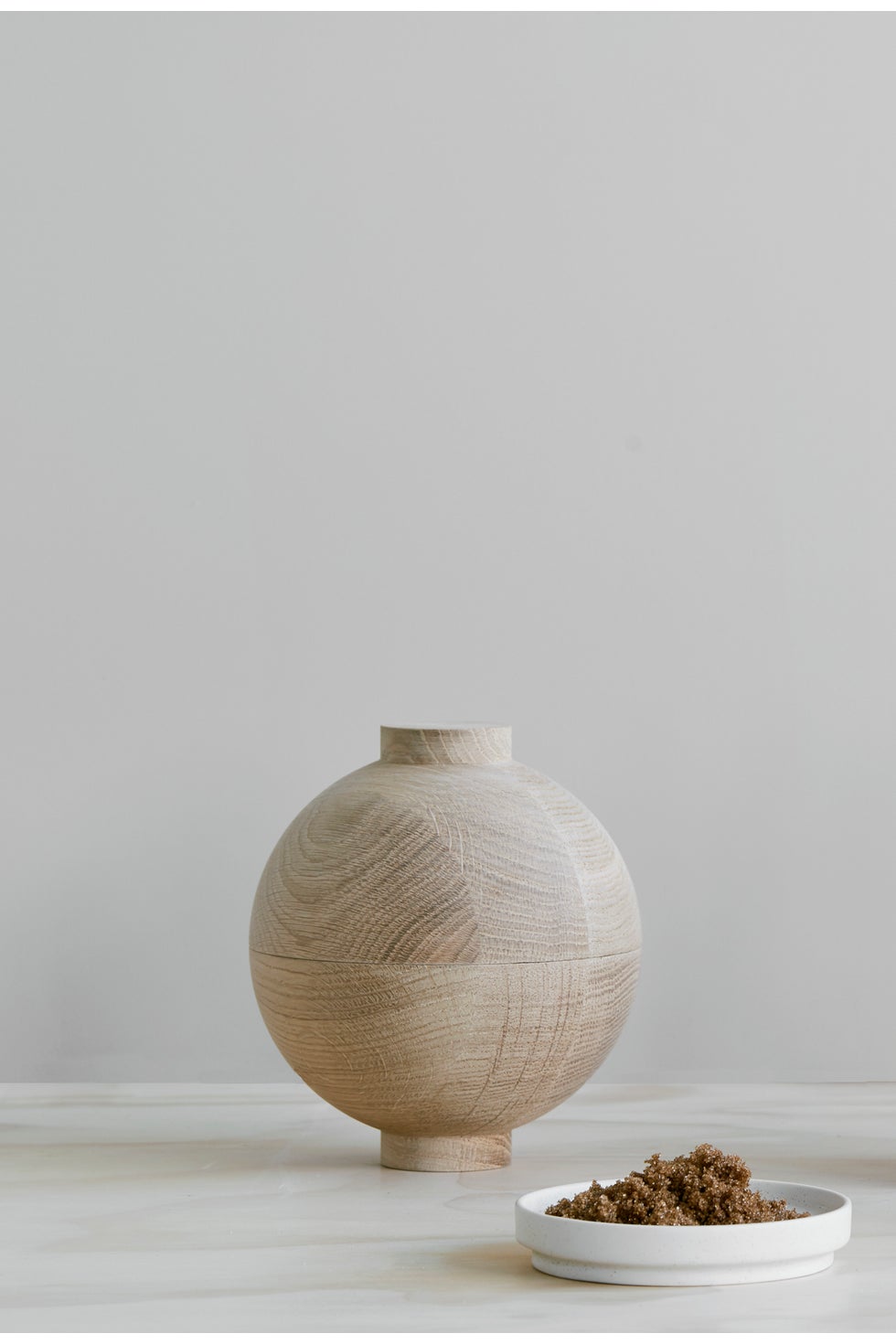 KRISTINA DAM Wooden Sphere Large - Oak