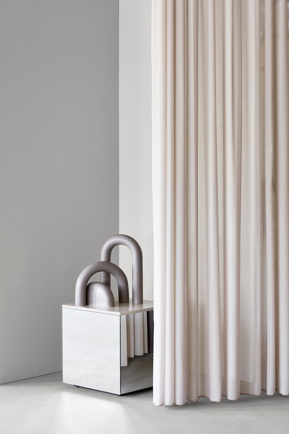 KRISTINA DAM Cupola Sculpture S/3 - Tobacco Brown*