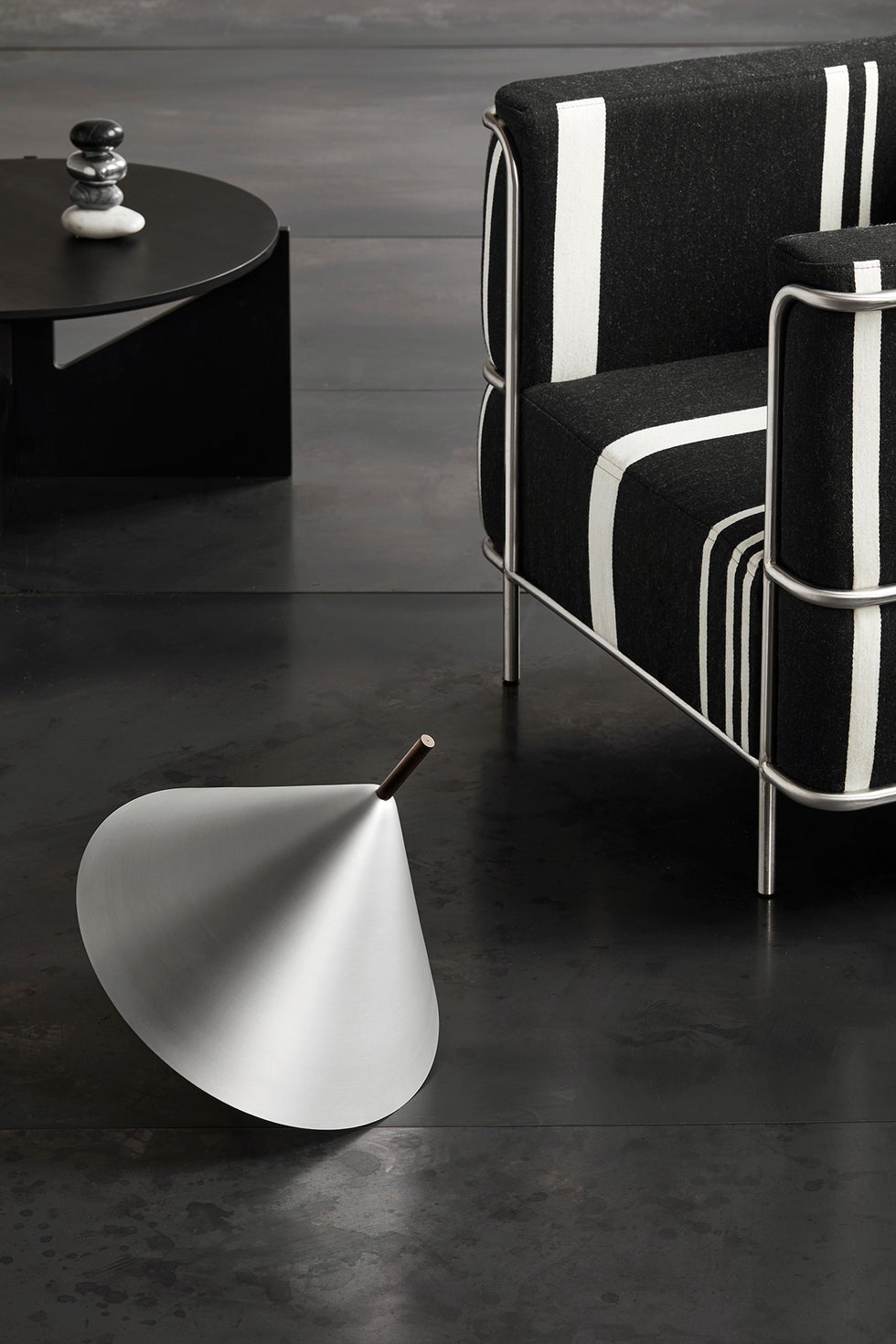 KRISTINA DAM Rock Pile Sculpture - Grey Tones*