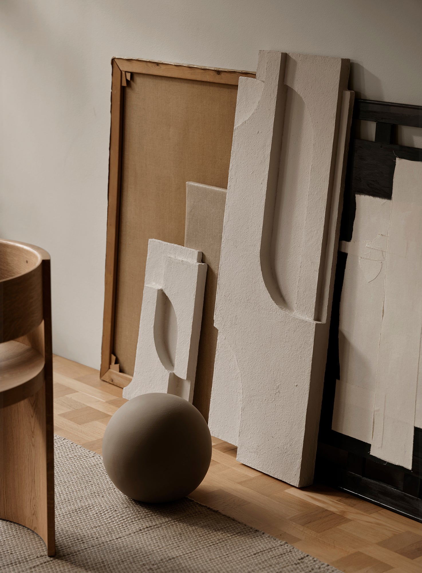 KRISTINA DAM Serif Relief Large - Off White