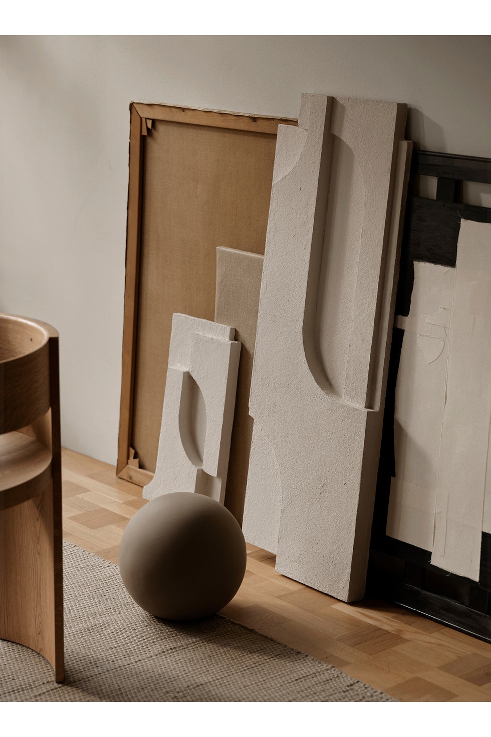 KRISTINA DAM Serif Relief Large - Off White