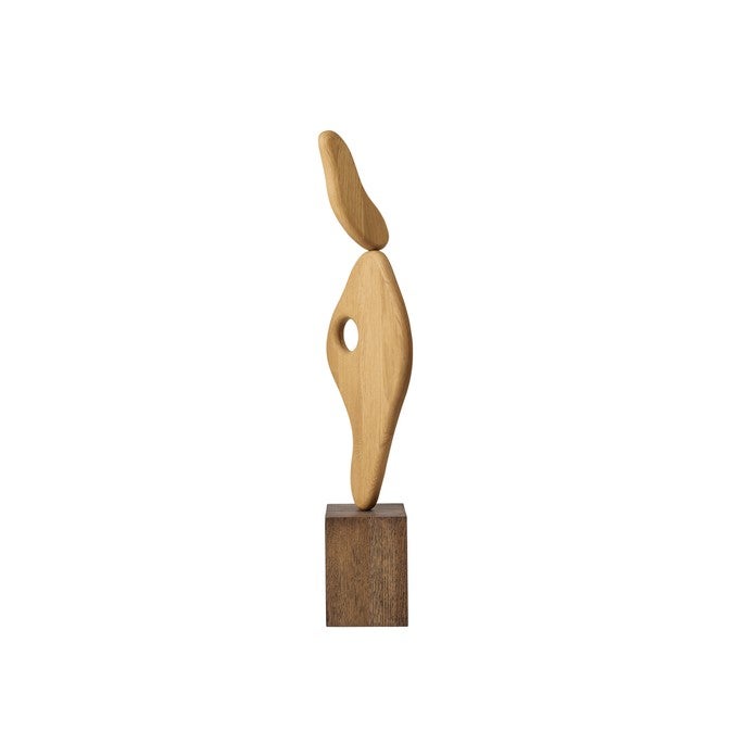 KRISTINA DAM Balance Sculpture - Warm/Dark Brown