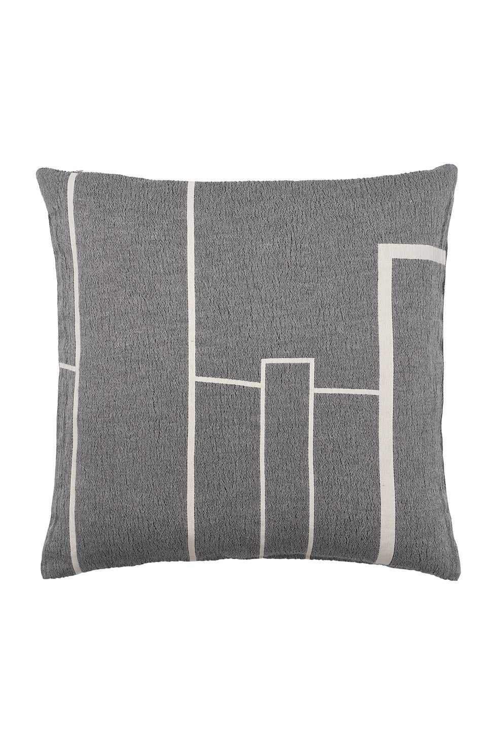 KRISTINA DAM Architecture Cushion Cover - Grey/Cream 60*60*