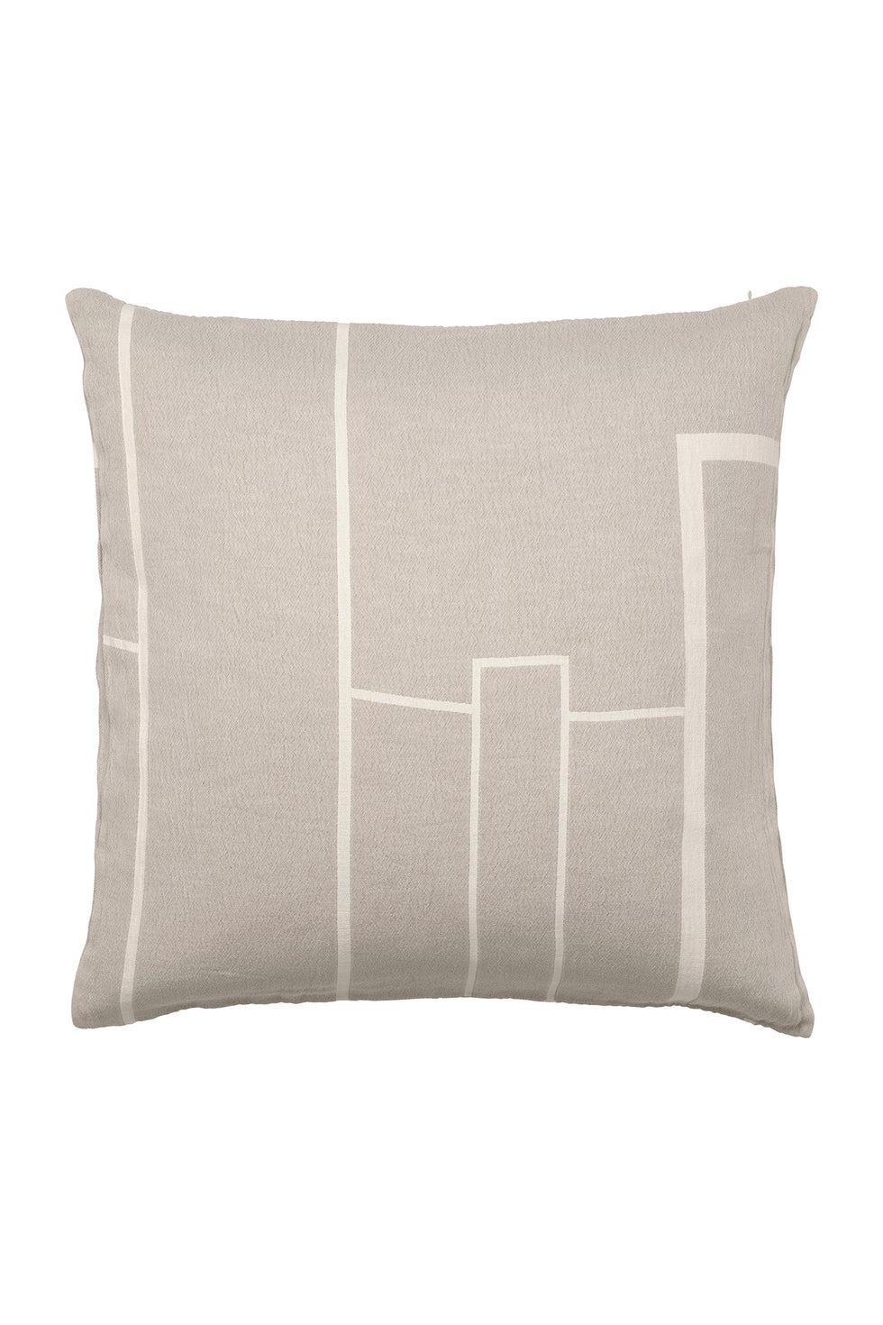 KRISTINA DAM Architecture Cushion Cover - Beige/Cream 60*60*