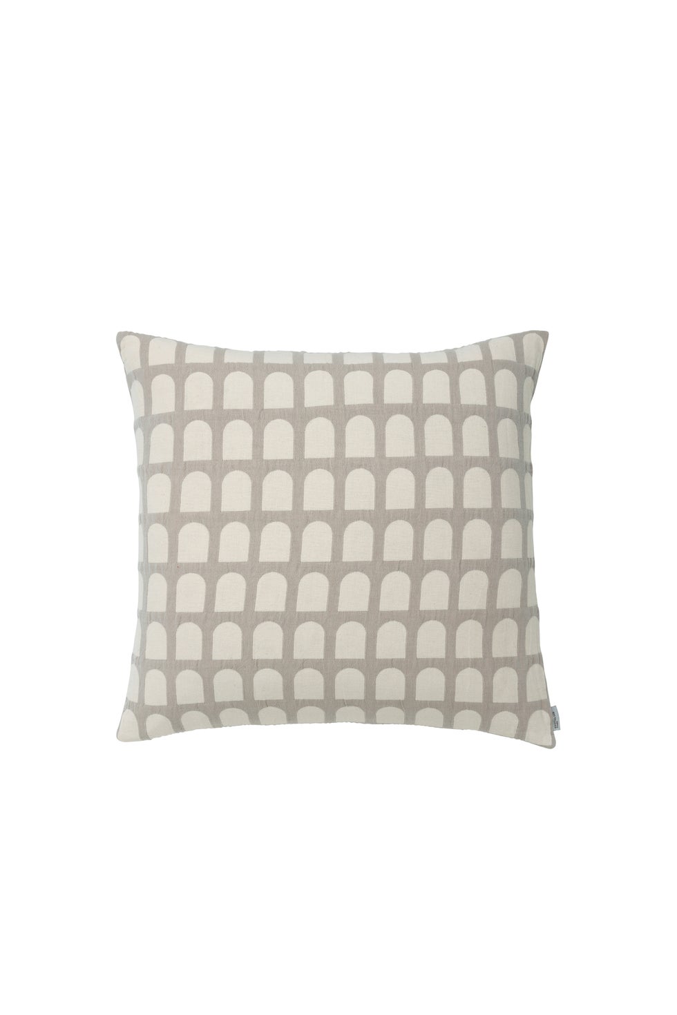 KRISTINA DAM Arch Cushion Cover - Off-White/Beige 60*60*