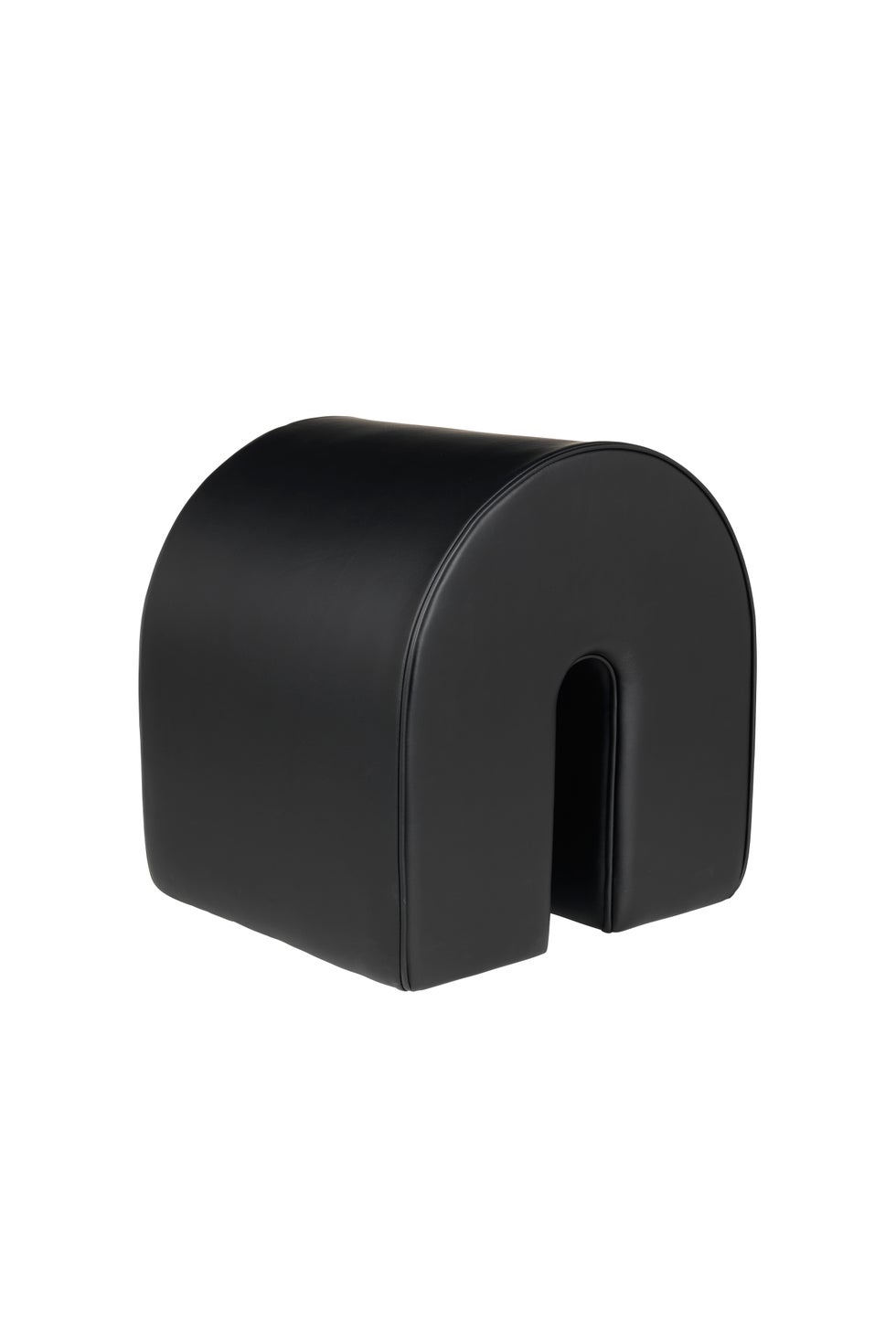 KRISTINA DAM Curved Pouf - Black