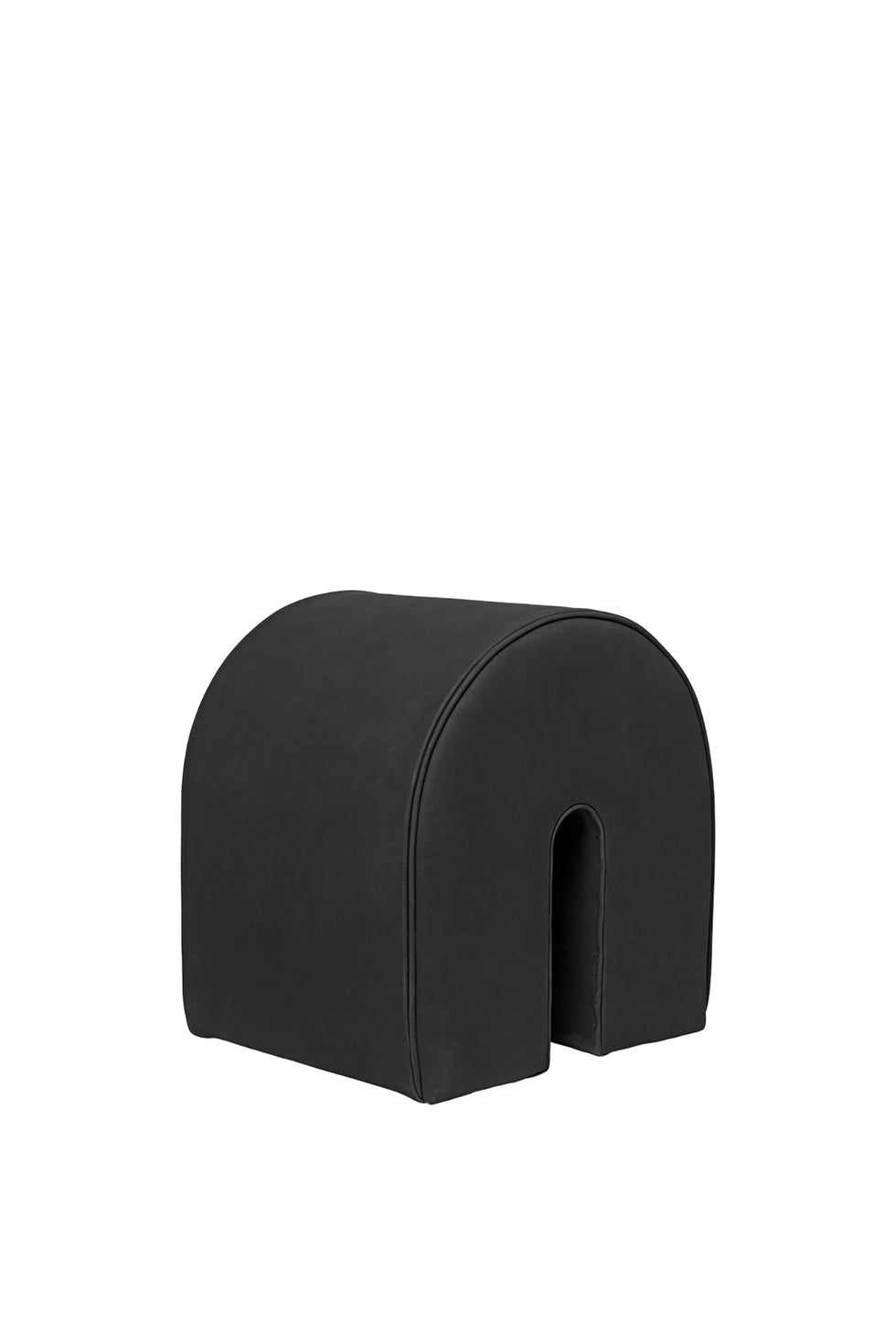 KRISTINA DAM Curved Pouf - Black