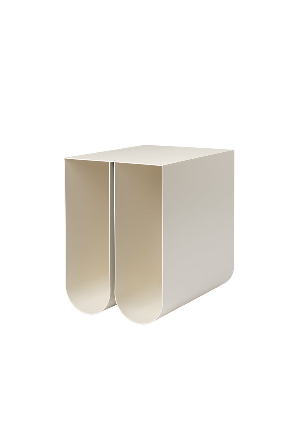 KRISTINA DAM Curved Side Table - Beige