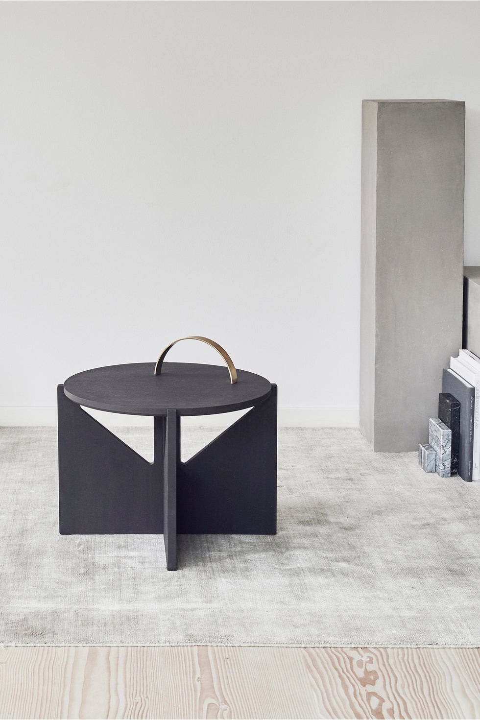 KRISTINA DAM Simple Table Large - Black