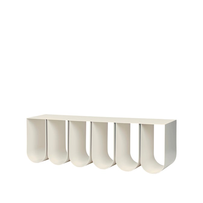 KRISTINA DAM Curved Wall Shelf - Beige