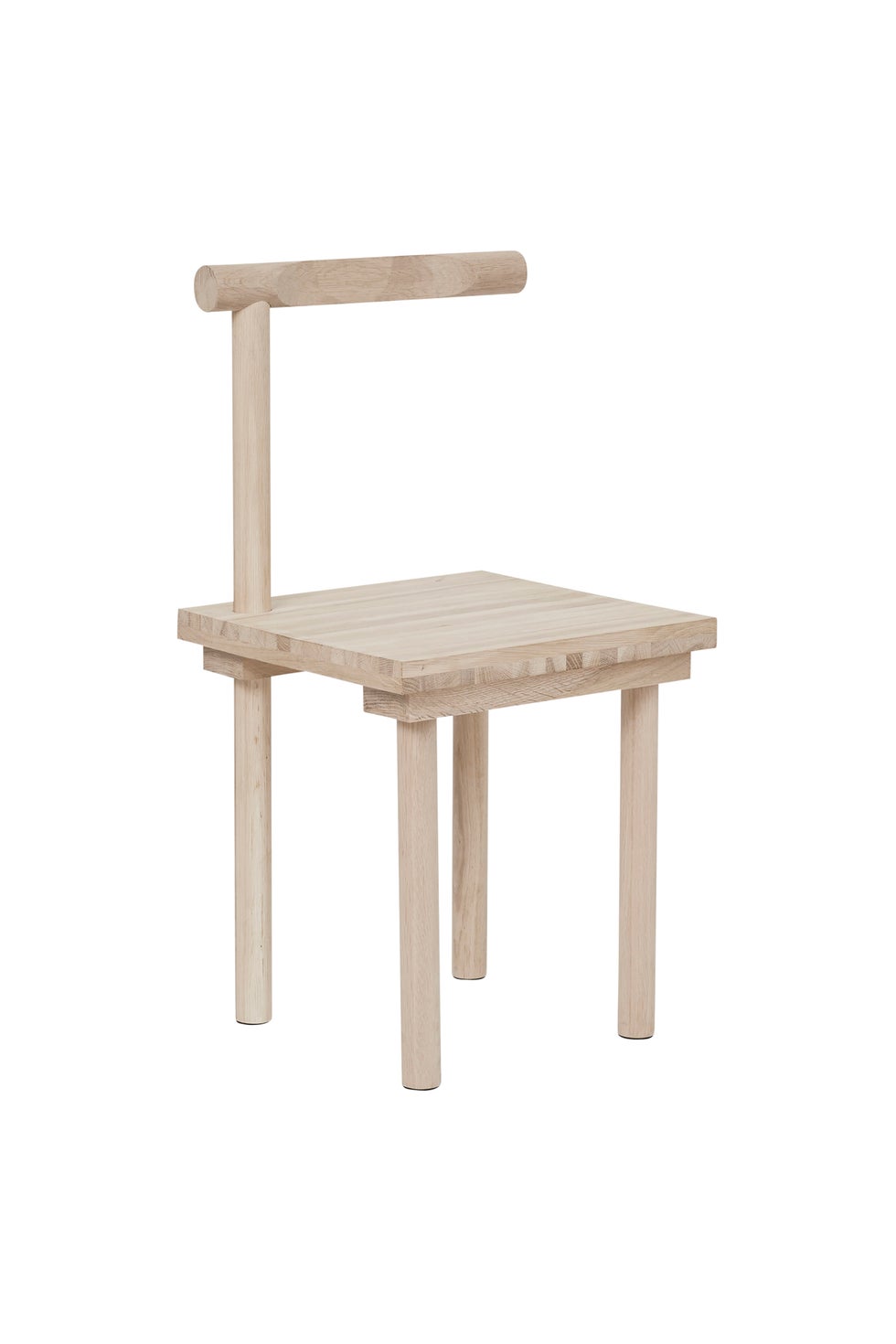 KRISTINA DAM Sculptural Chair Solid Oak