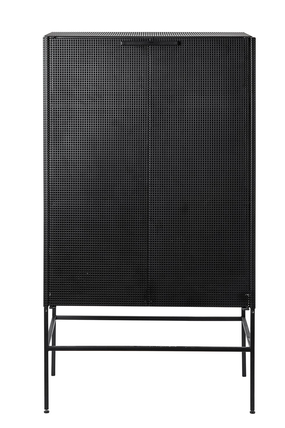 KRISTINA DAM Grid Cabinet - Black Steel