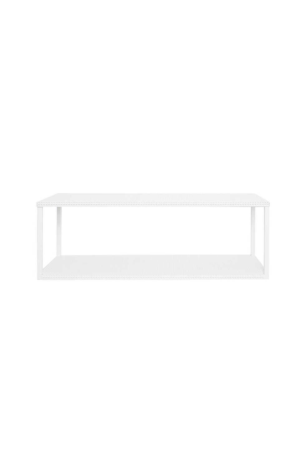 KRISTINA DAM Grid Wall Shelf - Beige Steel*