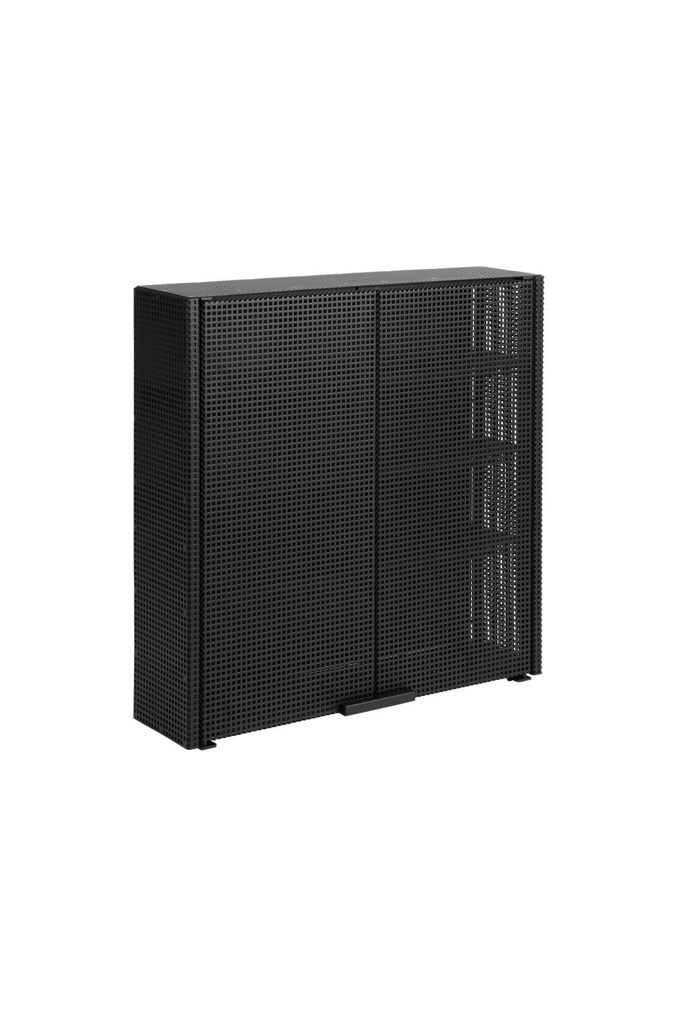 KRISTINA DAM Grid Wall Cabinet - Black Steel