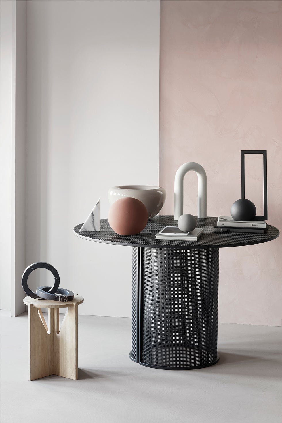 KRISTINA DAM Bauhaus Dining Table - Black*