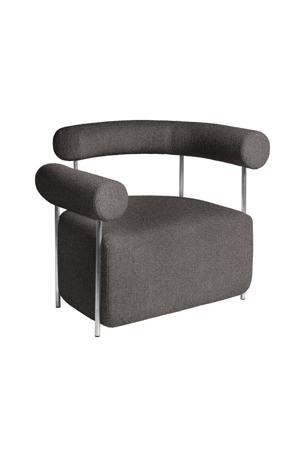 KRISTINA DAM Solitude Lounge Chair - Dark Grey