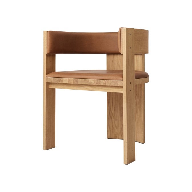 KRISTINA DAM Collector Dining Chair w/Aniline Leather - Warm