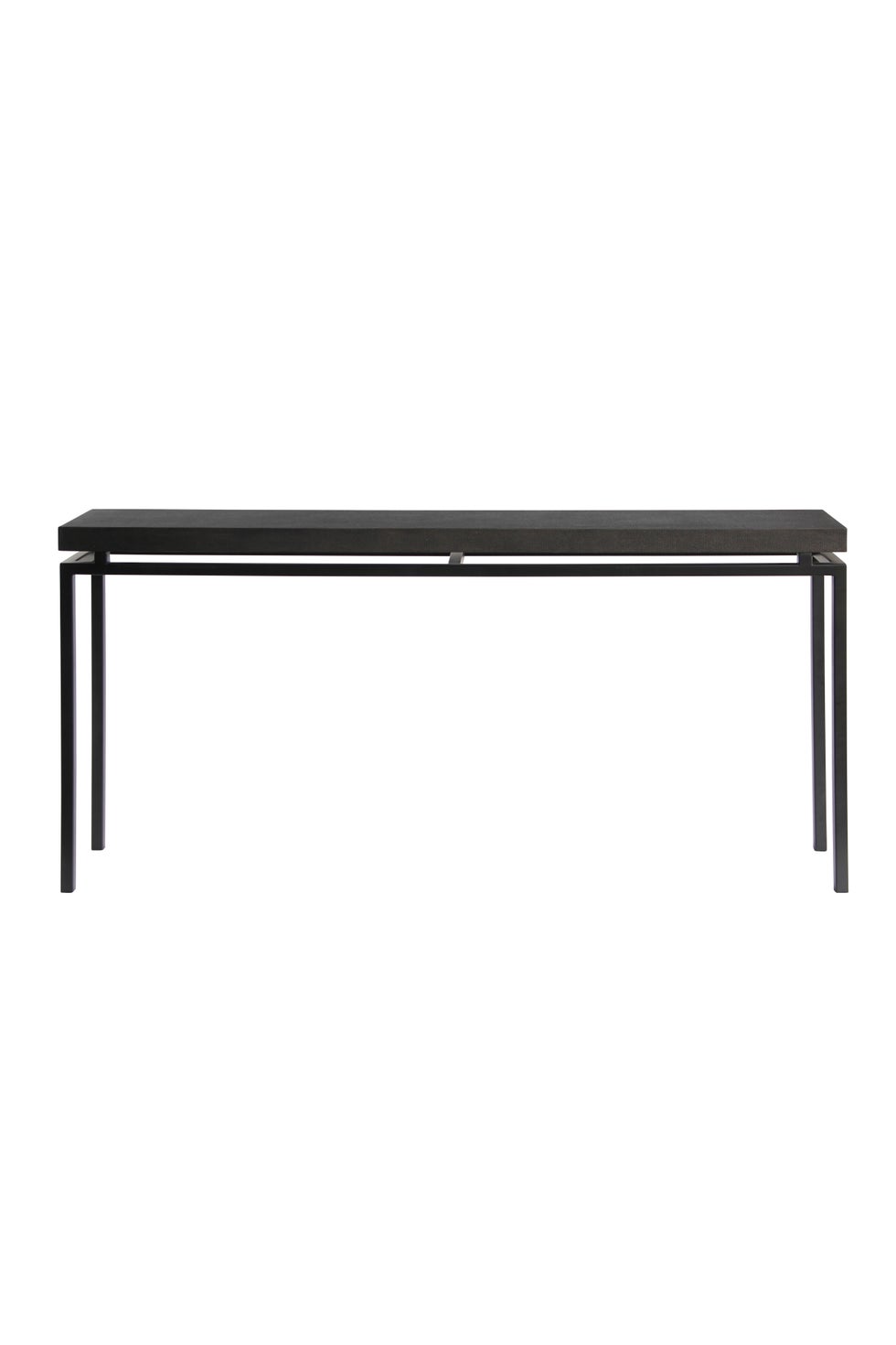 CLARENCE Narrow Console - Dark Seal Rattan