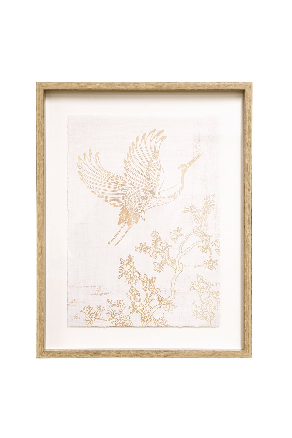 Framed Bird Wall Art - Take Off