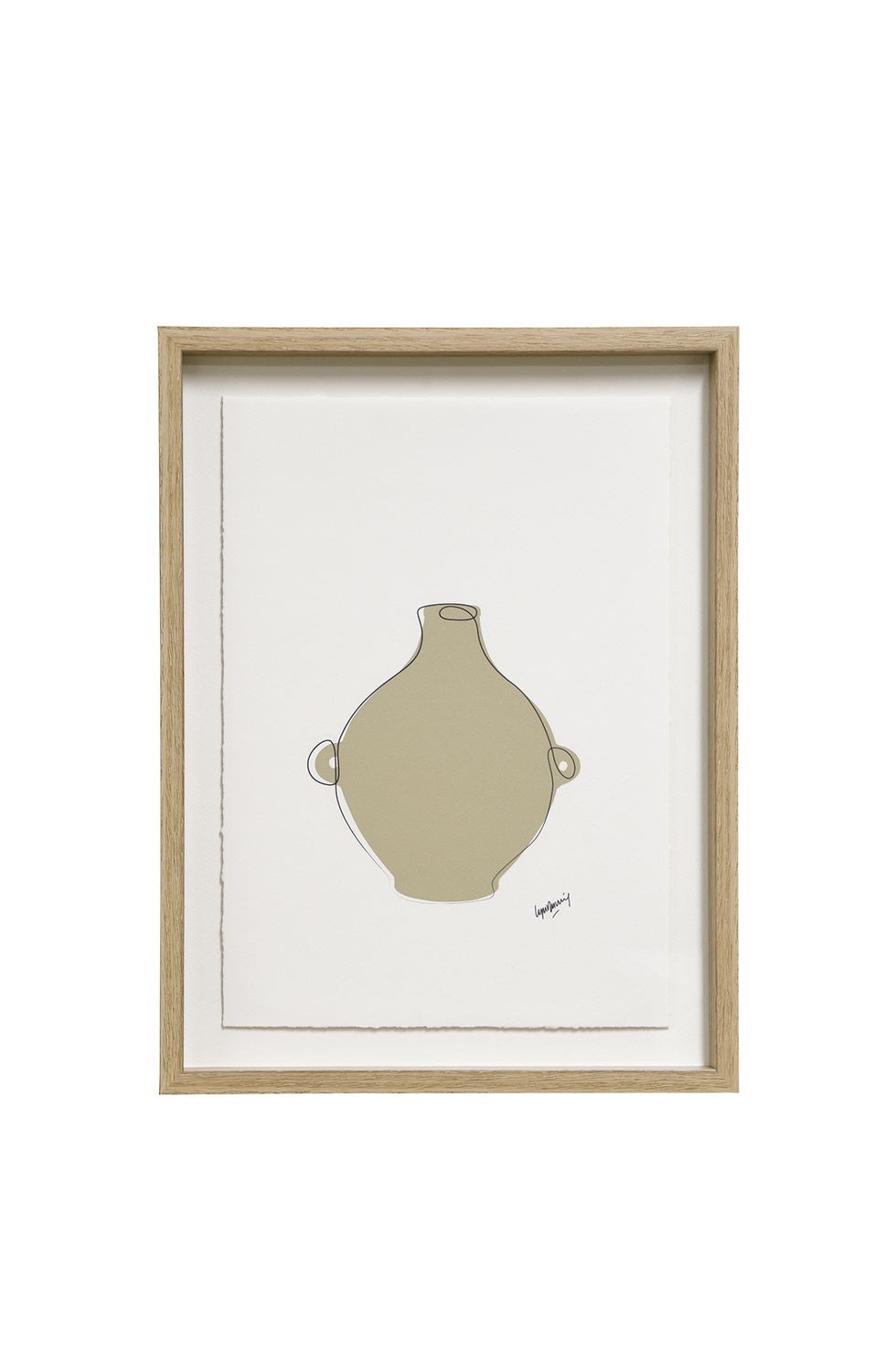 Framed Wall Art Ventosa Drawing*